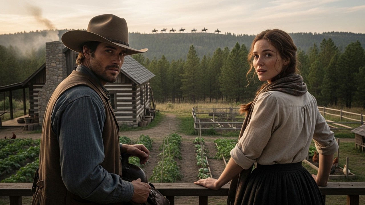 He Found Men Circling Her Cabin Ready To Do Her Harm, The Cowboy Made Them Think Twice About That