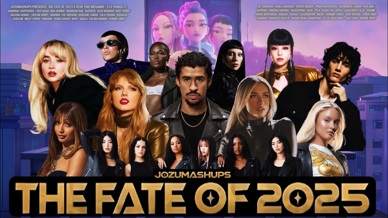 THE FATE OF 2025 | Year-End Megamix (Mashup of +310 Songs) by JozuMashups