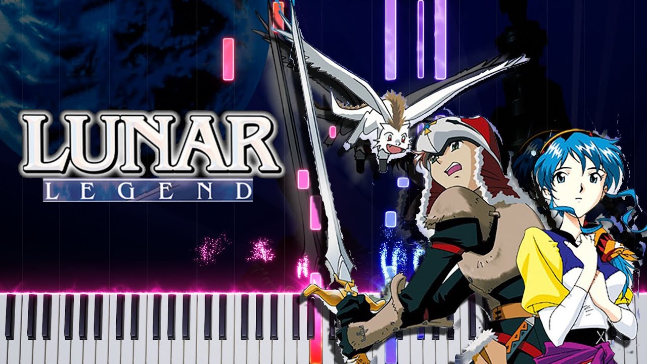 Lunar Legend - Burg (Piano Synthesia) 🎹