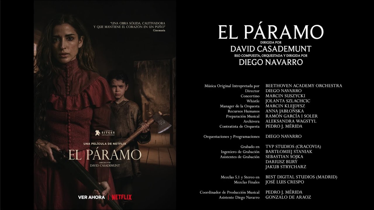 Tema principal de la banda sonora original del largometraje “El Páramo” / tema de amor Lucía - Diego