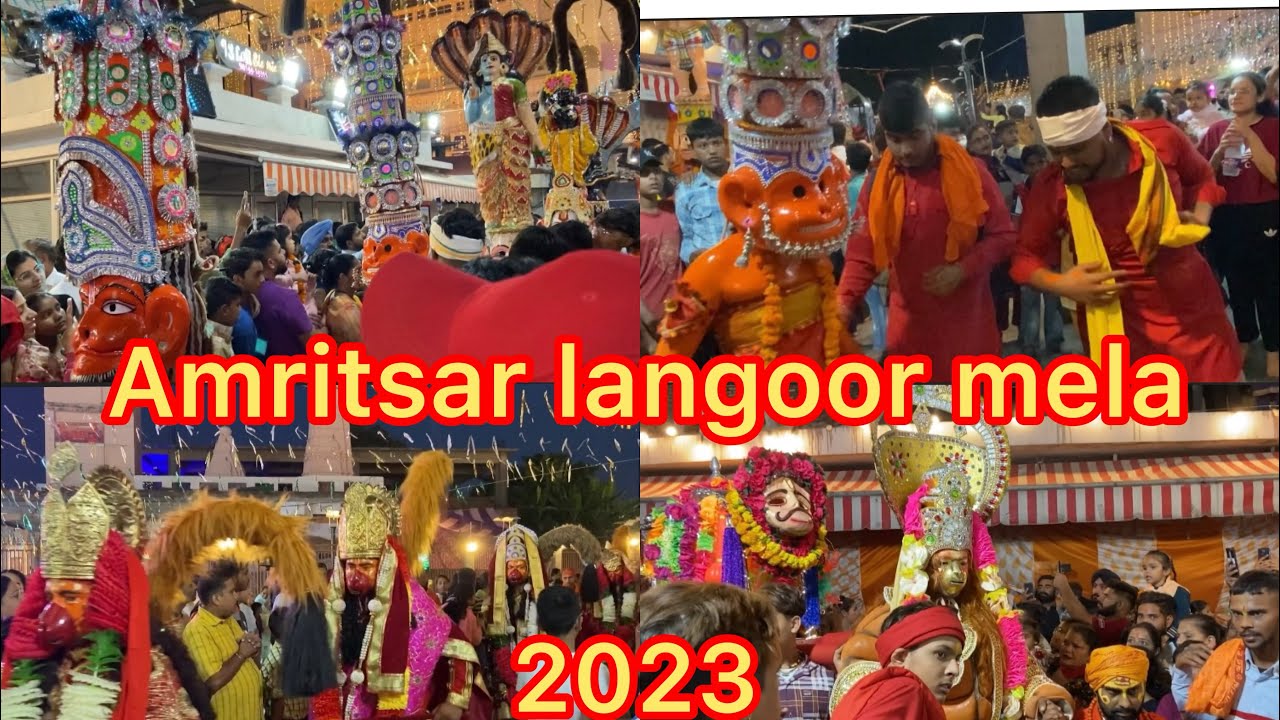 Amritsar Langoor Mela /durgiana Mandir Amritsar /Navratri special /vlog