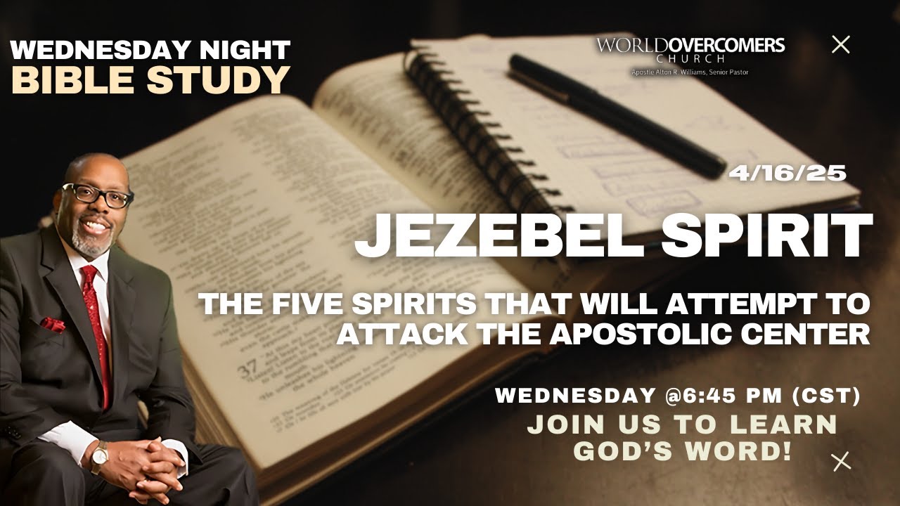 The Five Spirits That Will Attempt to Attack the Apostolic Center (Jezebel Spirit)