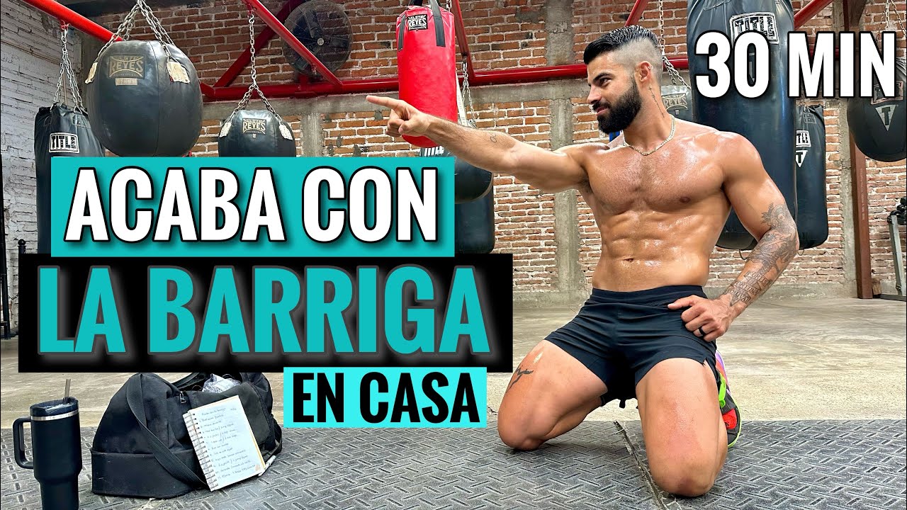 Rutina Para Acabar con LA BARRIGA (30 Minutos) Cardio Para QUEMAR GRASA