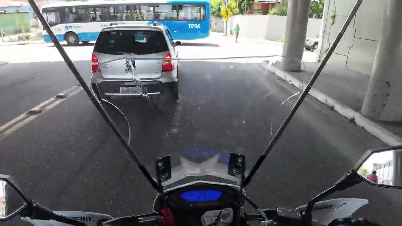 Role em Floripa com a motoca Bull BM T 180 usando uma action cam 3