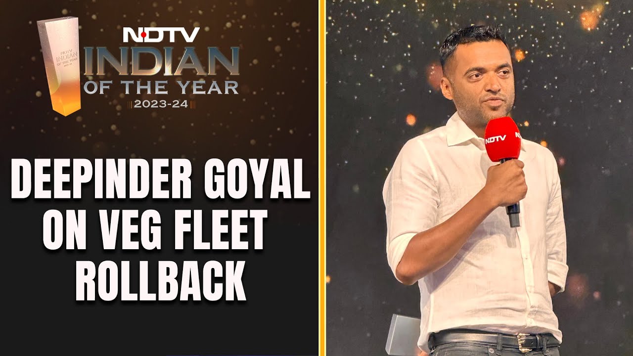 Deepinder Goyal Awarded 'Entrepreneur Of The Year' | NDTV Indian Of The Year Awards