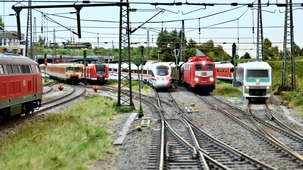 Modelleisenbahn H0 - Zugfahrten April 2025