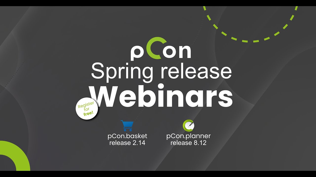 pCon.planner webinar Spring Release 8.12 (NL)