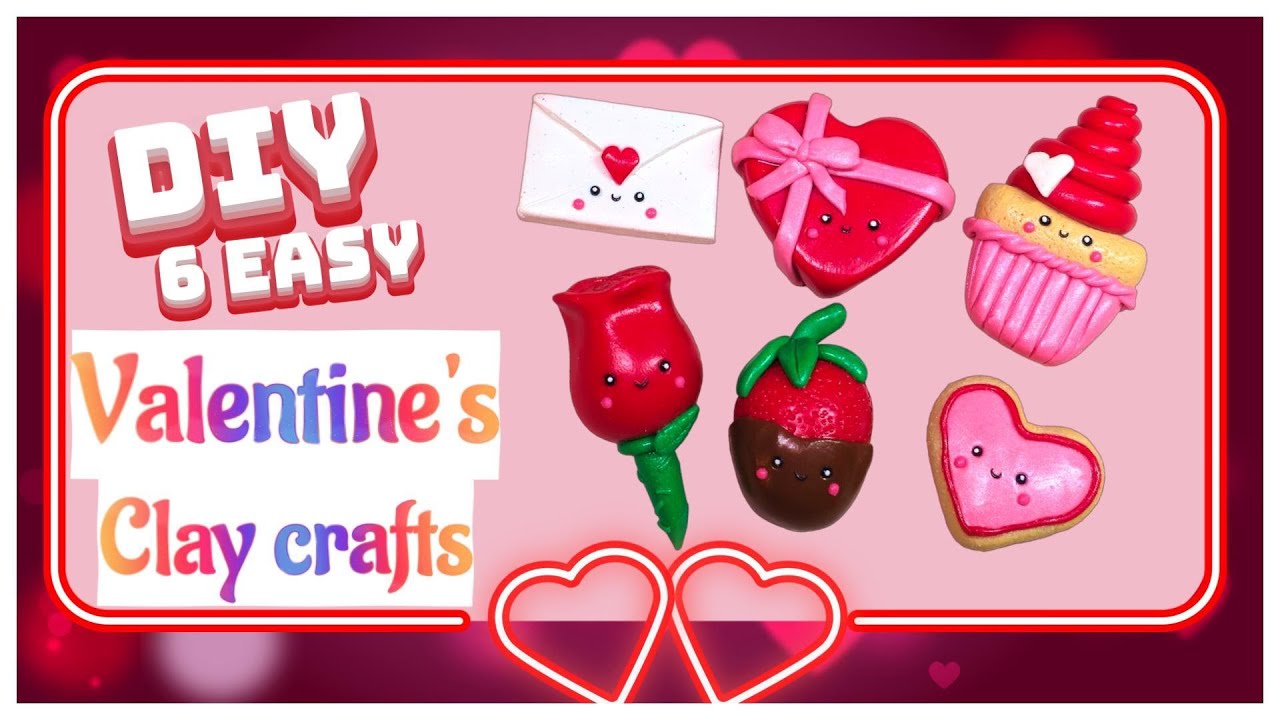 How to make Easy Valentine's Day Polymer Clay