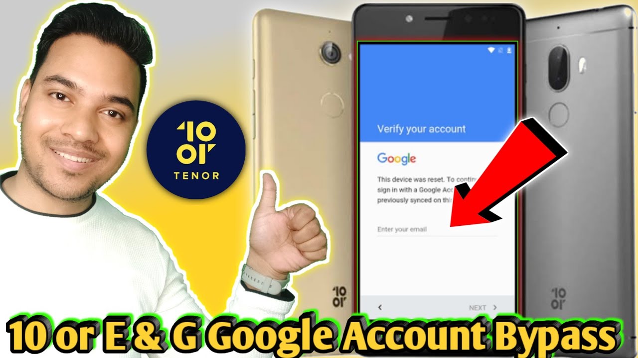 10.or E Frp Bypass new method || 10.or G & 10.or E Google account remove without PC 🔥🔥