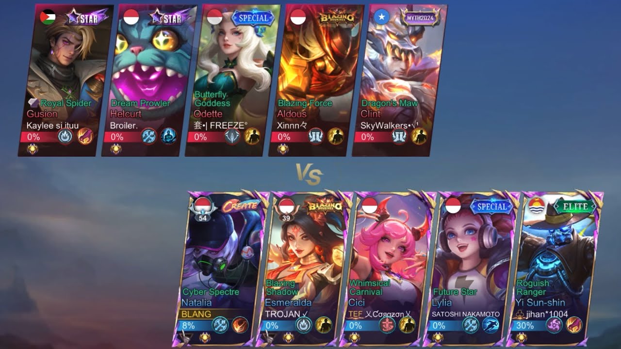 Gameplay romer NATALIA udh lelah main game guys LOL!
