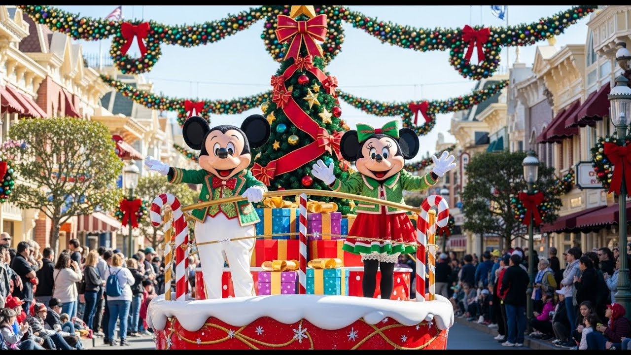 Christmas Fantasy Parade at Disneyland Park! - Holidays at Disneyland 2025