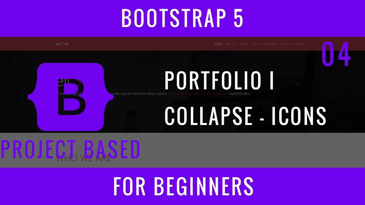 Bootstrap 5 For Beginners : 04 : 