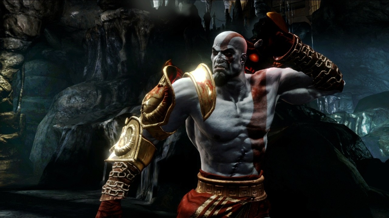 God Of War 3 has a really cool demo.