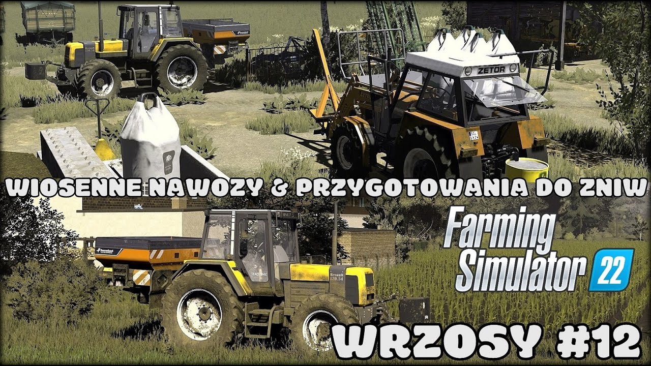 GOSPODARSTWO DO POBRANIA😱 WRZOSY #12😍 WIOSENNE NAWOZY & PRZYGOTOWANIA DO ŻNIW 😱 MEGA KLIMAT 😍 FS 22