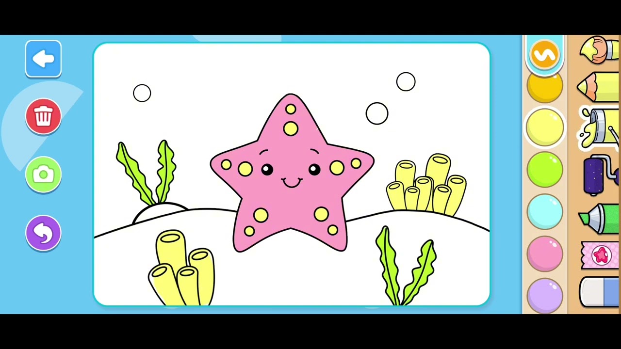 COLORING STARFISH