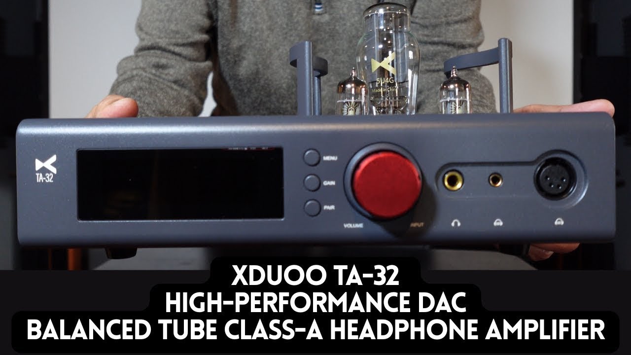 Обзор | xDuoo TA-32 Сменный ЦАП, предусилитель и усилитель для наушников на лампах! #аудиофил #ЦАП