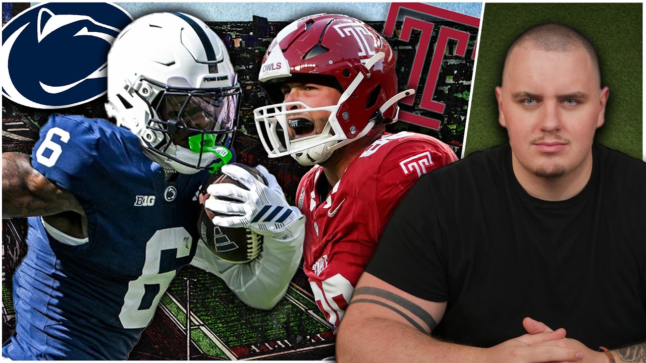 Предматчевое шоу Penn State против Temple