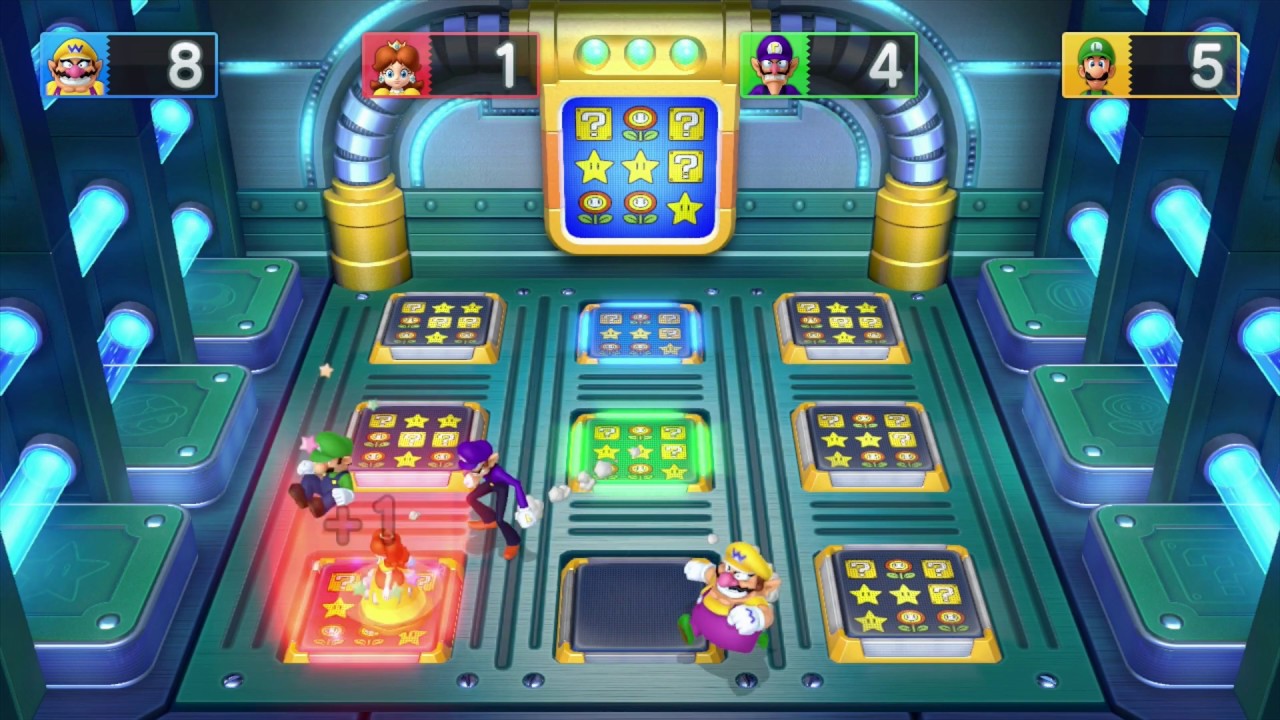 Mario Party 10 minigame: Found it? Pound it! 60fps