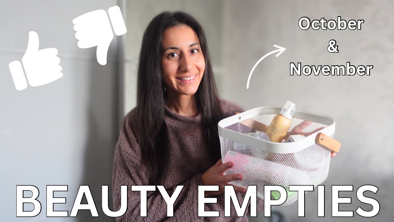 BEAUTY EMPTIES | OCTOBER & NOVEMBER EMPTIES UK 2025 | BOOTS, ALDI AND MORE!