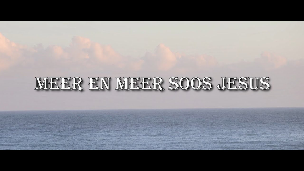 Meer en meer soos Jesus(2026)