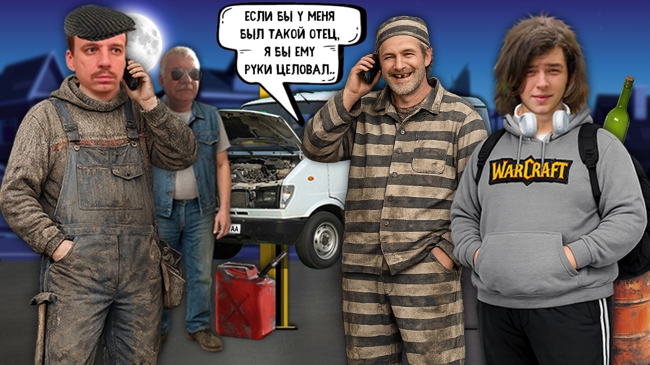 Душевный зек Олег разводит любящего отца через сайт знакомств.