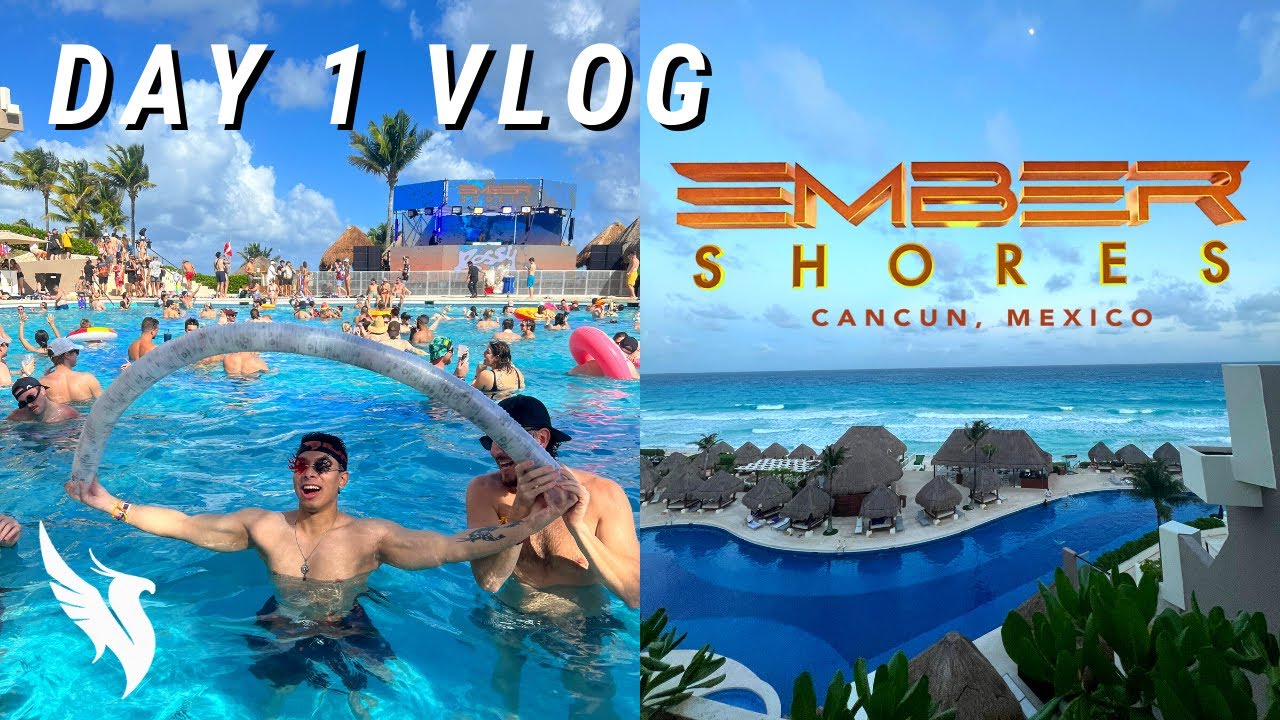 EMBER SHORES 2022 DAY 1 VLOG 🏖 (gone very wrong lol)