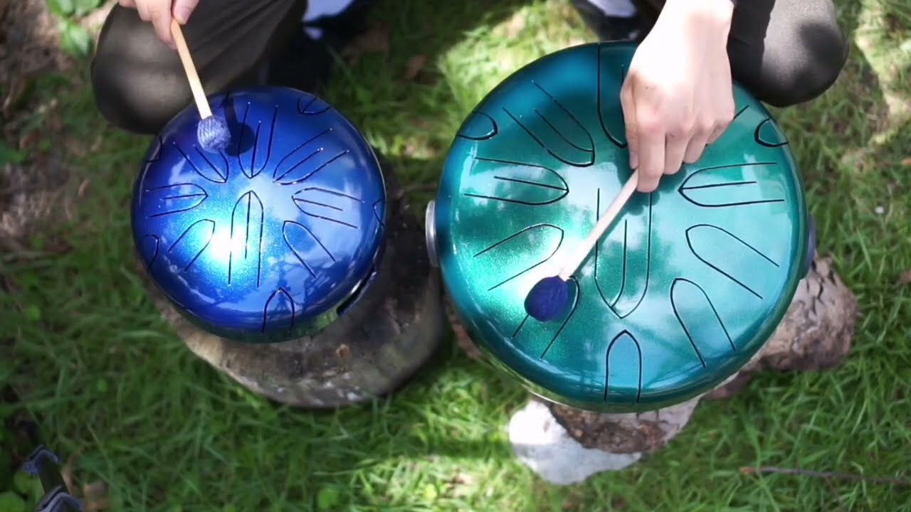 夏影 -summer lights- をさざなみドラムで演奏 / AIR 麻枝准 Steel Tongue Drum -Sazanami- スリットドラム・タングドラム