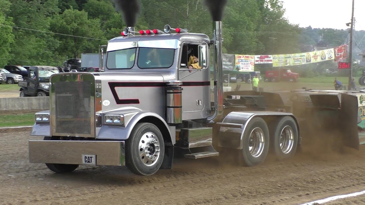 Truck Pulling 2021Lucas Oil Pro Stock Semi Trucks In Action At Kempton & Buck Truck Warz