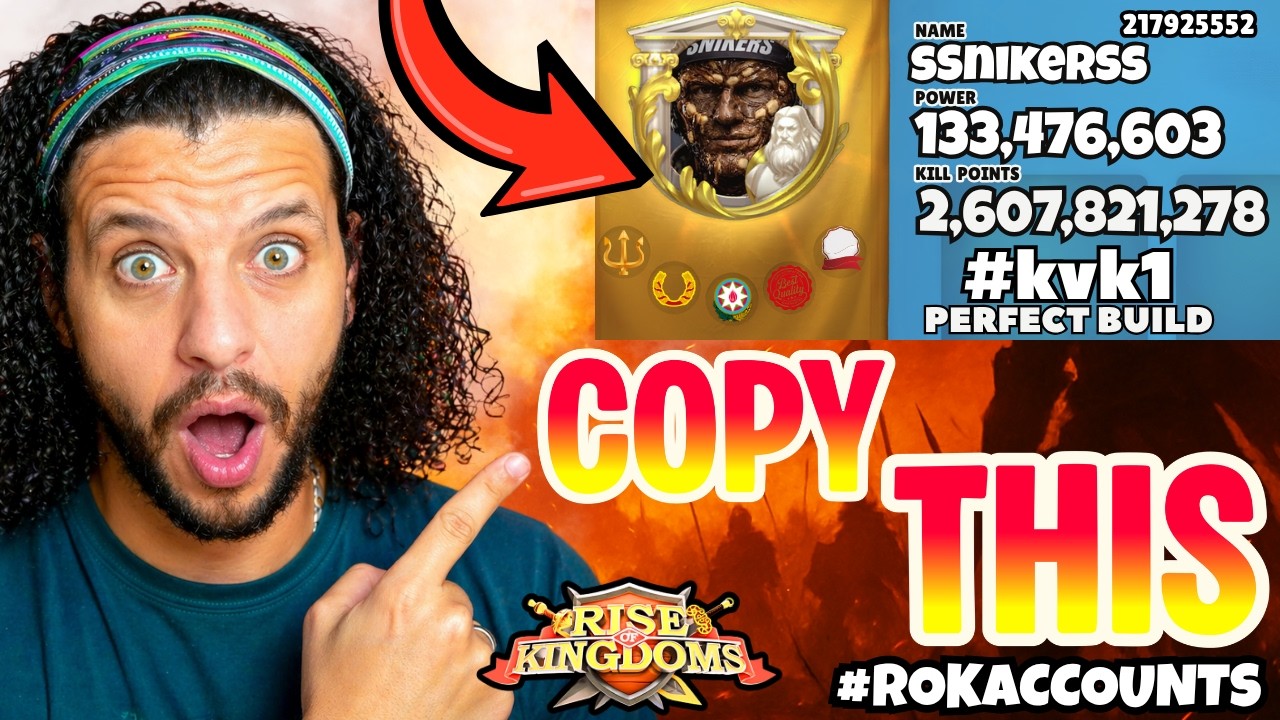 KvK 1 Whales.. Copy THIS Account | If I Started KvK 1 Again.. I'd Copy This | Team Boom Boom
