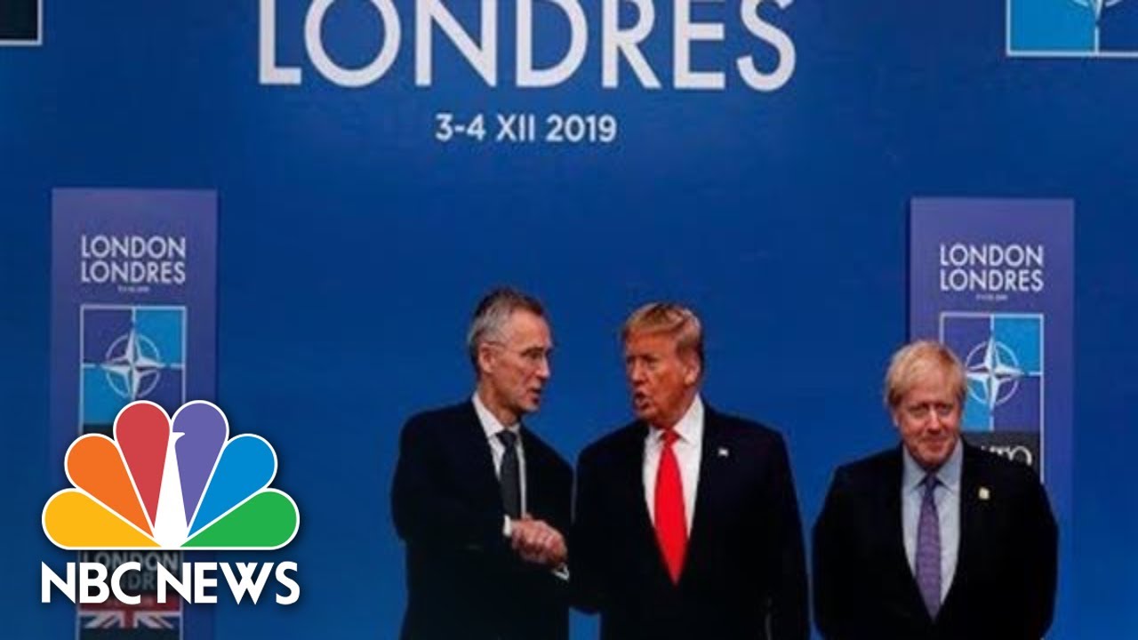 World Leaders Gather For Second Day Of NATO Meetings | NBC News (Live Stream Recording)