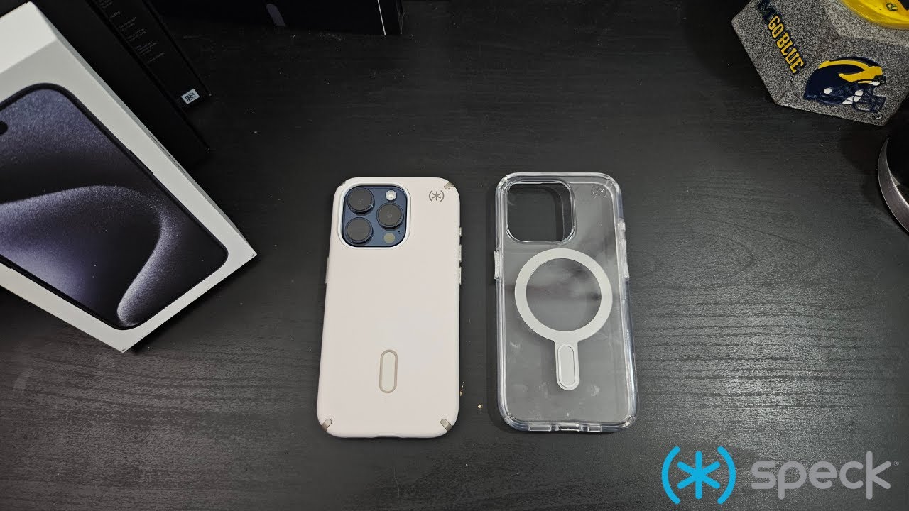 iPhone 15 Pro - Speck Presidio Prefect Clear & Presidio 2 Pro Case Review