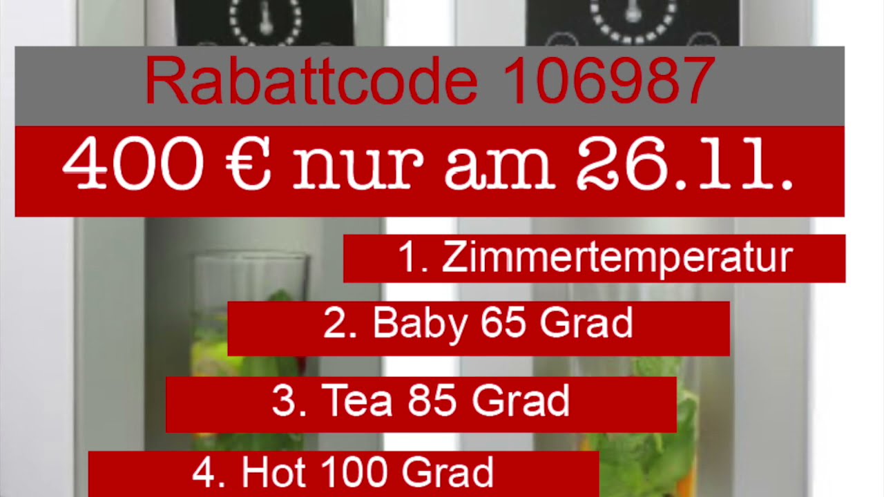 Black Friday - Aqua Global - 400 Euro Rabattaktion - nur noch bis zum 28.11.