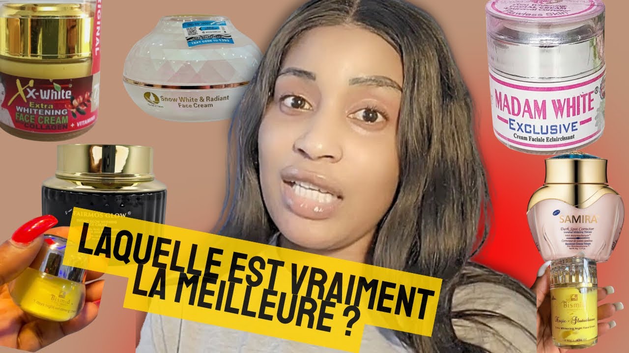 Les Meilleures Crèmes Visage Blanchissantes  (Résultats Surprenants 😱)  Top Crèmes Visage 2026