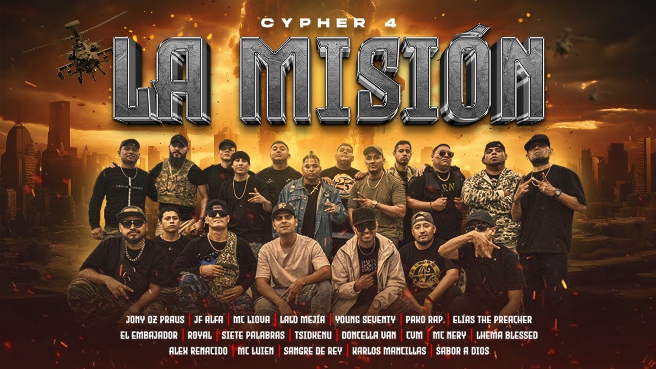Cypher 4 / La Misión - @JonyOzPraus @JfAlfa @KarlosMancillasMX @mcliova y mas. Prod @latribusanta