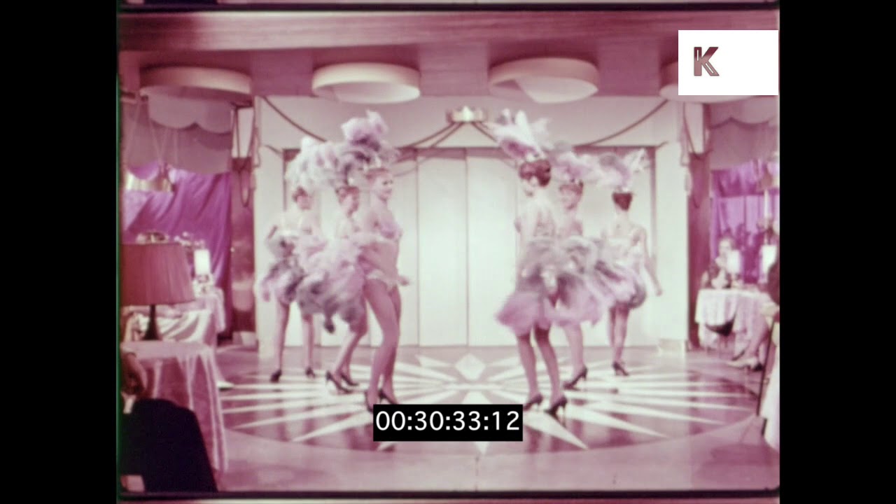 Burlesque, Cabaret in a 1960s London Nightclub, HD