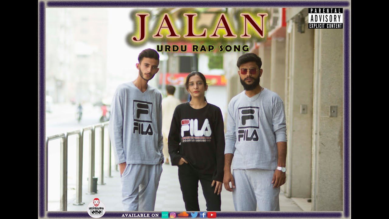 JALAN URDU RAP SONG (DEEP GROUND OFFICIAL) ZAFRI X MUZZI.feat X KHANSA OFFICIAL MUSIC VIDEO...