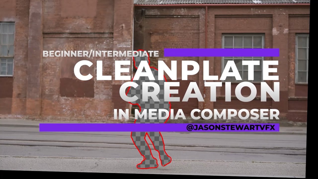 VFX for the Cut — Clean Plate creation in Media Composer