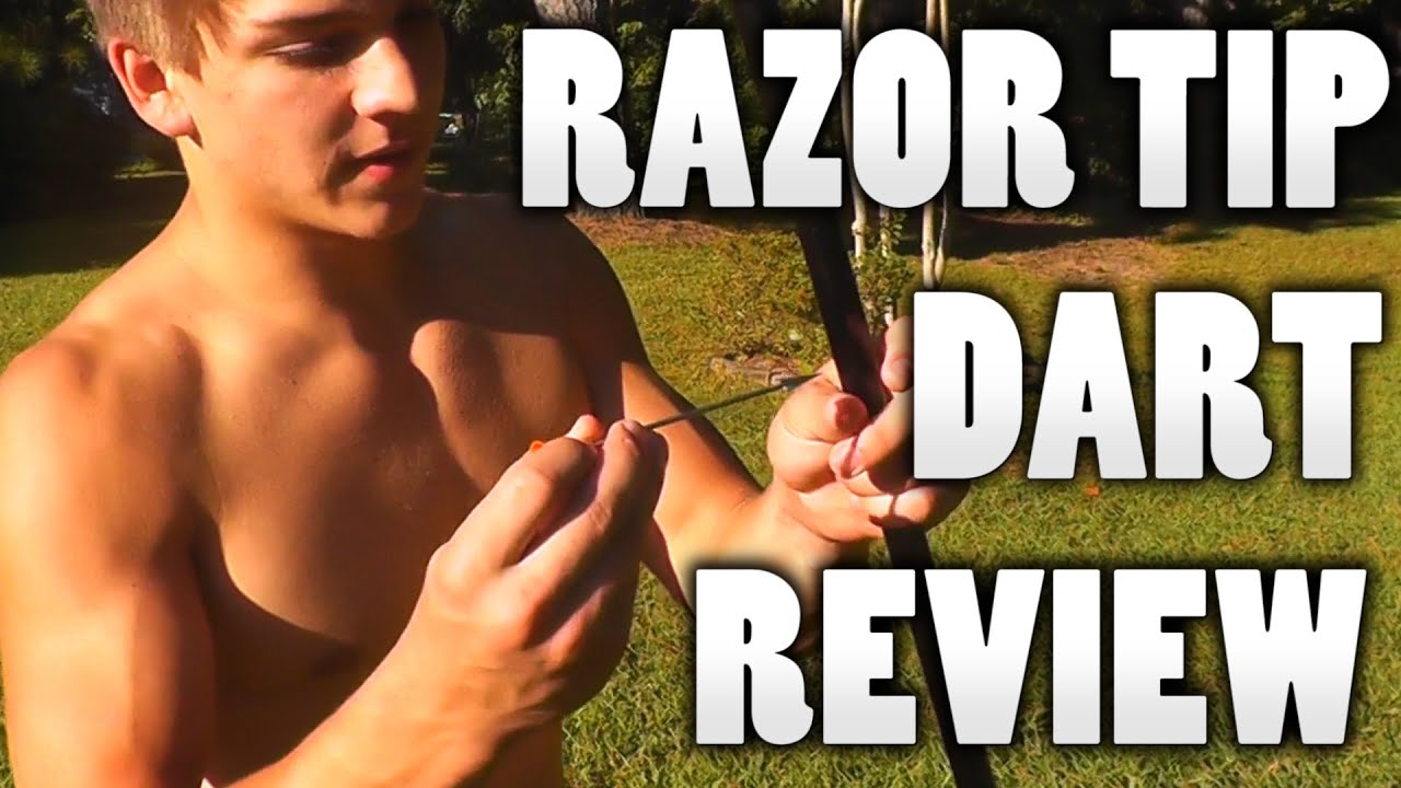 Blowgun Razor Tip Broadhead Dart Review!