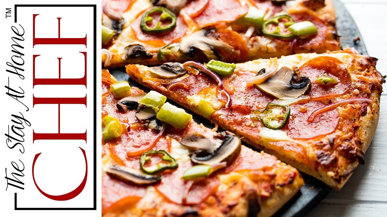 How to Make Homemade Frozen Pizza | The Stay At Home Chef