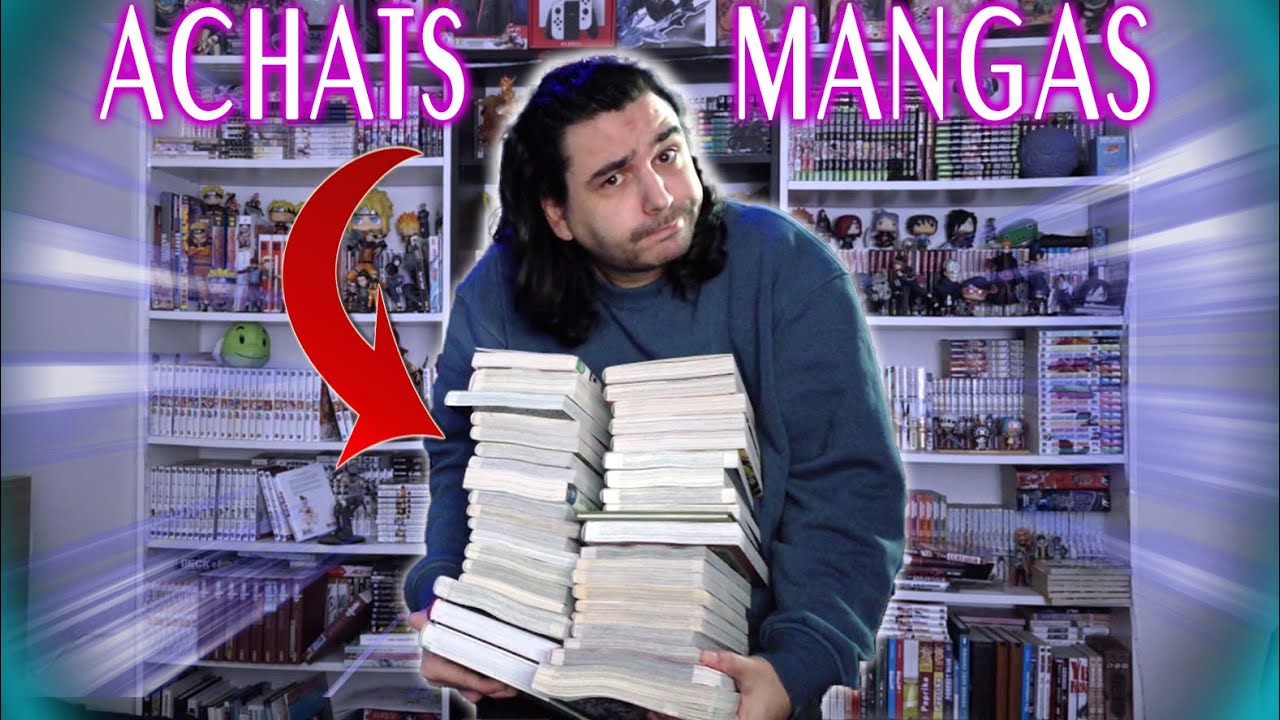 📚 ÉNORME HAUL MANGA - J'ai (trop) craqué en ce début d'année ! 💸