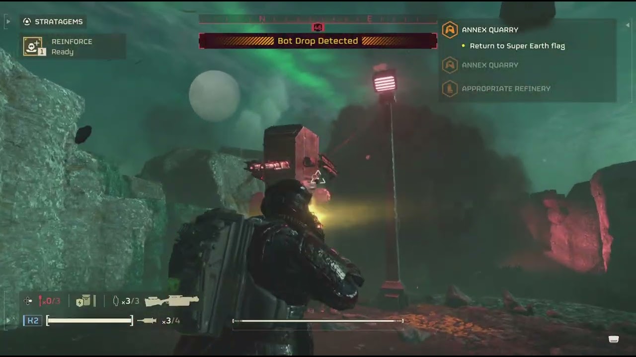 No surrender Helldiver