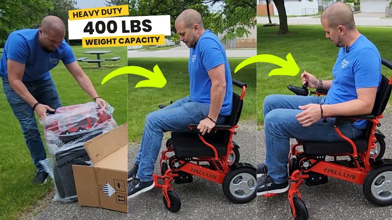 Falcon Reclining Power Wheelchair: What's in the Box?
