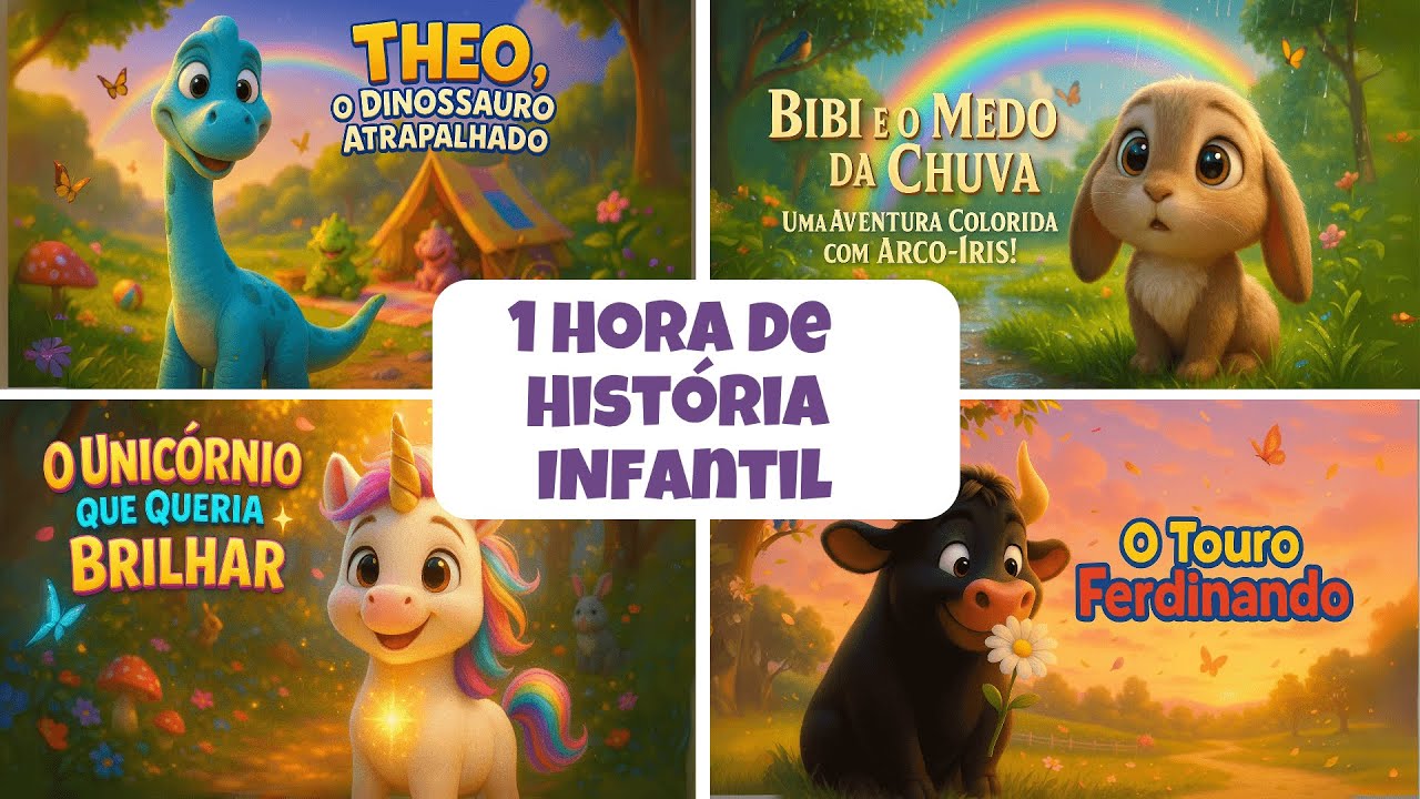 Uma Hora de História Infantil - História Infantil #historiainfantil  #historinhasparadormir