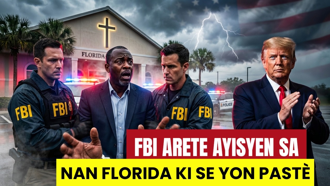 FBI ARETE AYISYEN SA NAN FLORIDA KI SE YON PASTÈ GADE NAN KI SKANDAL LI YE | GABRIEL