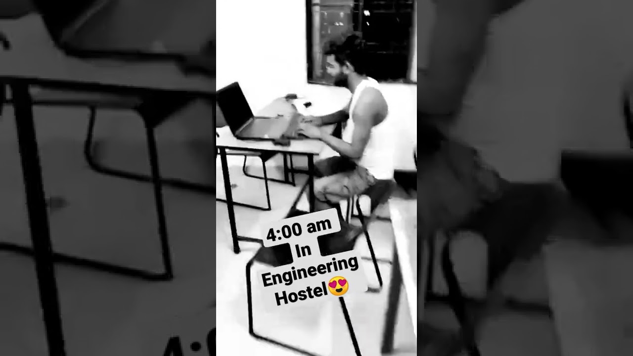 #engineeringHostel | 4:00 am in Engineering Hostel | @mmmut Gorakhpur | Powered by @AcademicUp
