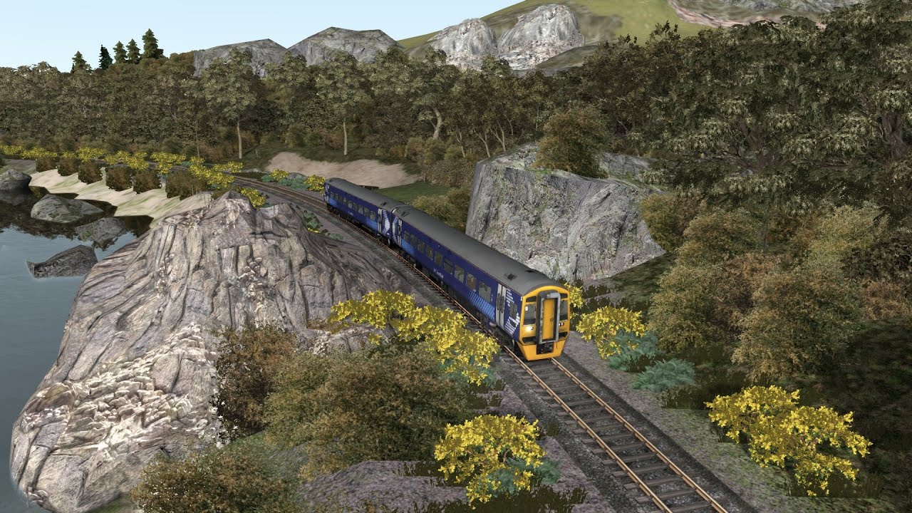 Train Simulator Inverness to Kyle of Lochalsh Timelapse