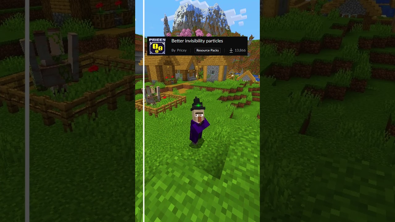 Minecraft Cheating Texture Packs! 😱 #shorts