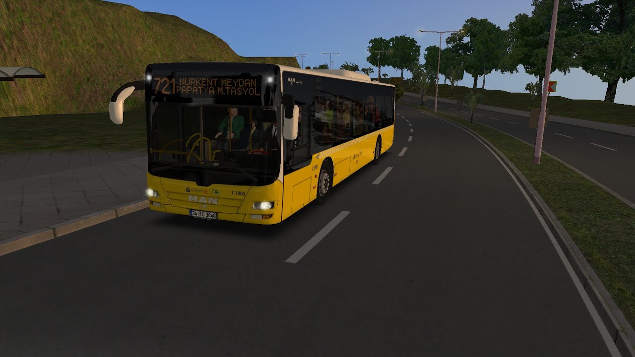 Man Lion's City A21 - Belen 721 Nurkent - #omsi2 #keşfet #automobile #games #gaming #gameplay #bus