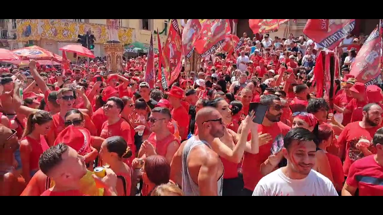 Festa ta San Gejtanu, Ħamrun 2024. Marċ tal-Ħadd filgħodu.