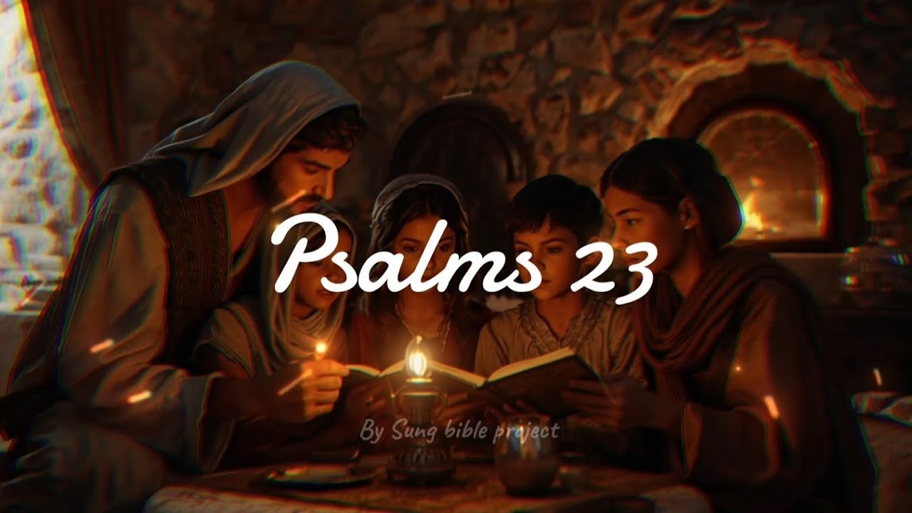 🙏 🎶Psalm 23 – The Lord Is My Shepherd | Bible Psalm Sung